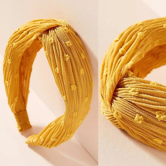 NWT ANTHROPOLOGIE Textured Twisted Headband - Picture 5 of 16